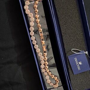 Swarovski Rose Gold necklace angelic